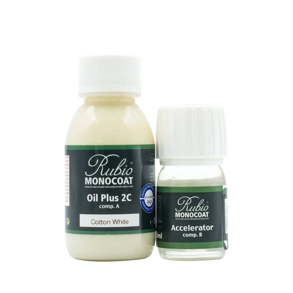 Rubio Monocoat Oil Plus 2C 130 Milliliter Cotton White