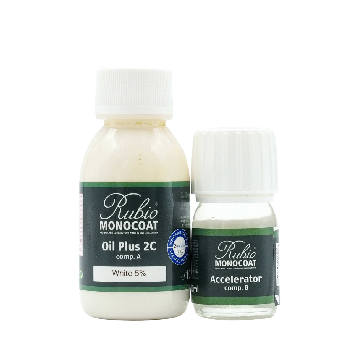 Rubio Monocoat Oil Plus 2C 130 Milliliter White 5%