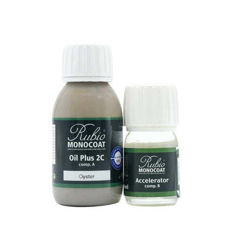 Rubio Monocoat Oil Plus 2C 130 Milliliter Oyster