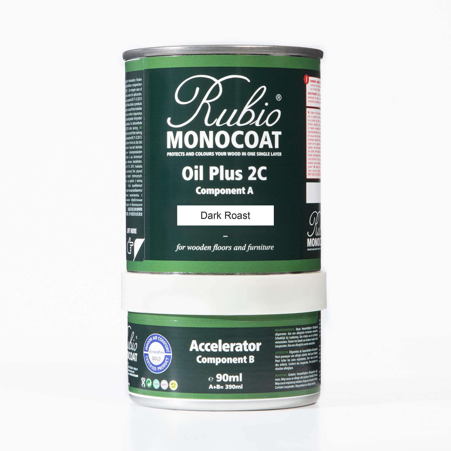 Rubio Monocoat Oil Plus 2C 390 Milliliter Dark Roast